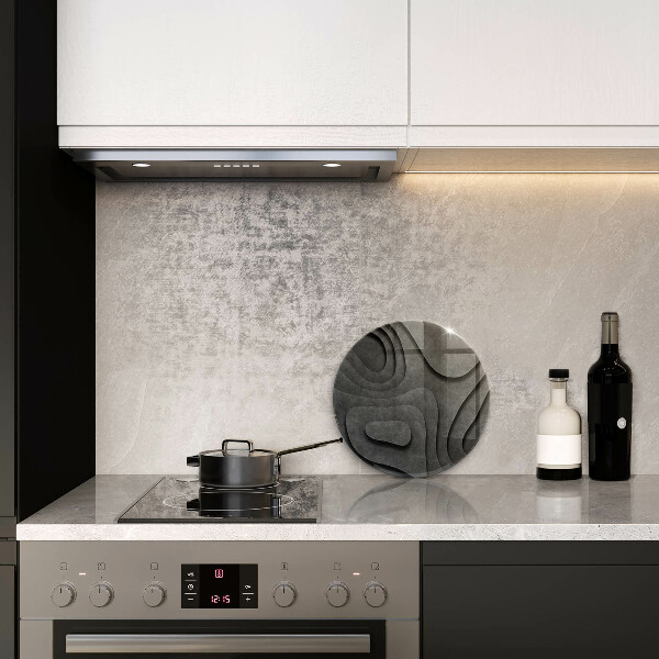 Glas Ceranfeldabdeckung 3D-Steinformen