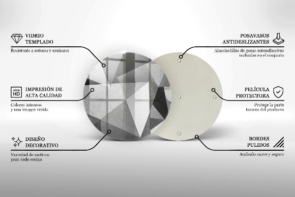 Glas Ceranfeldabdeckung Konkrete scharfe Abstraktion