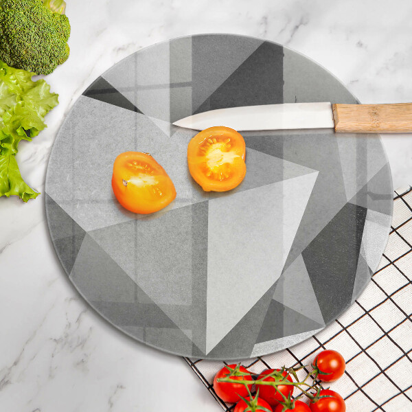 Glas Ceranfeldabdeckung Konkrete scharfe Abstraktion