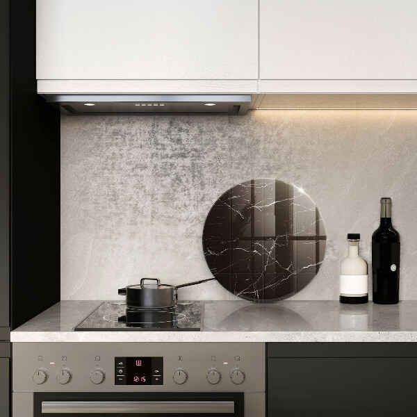 Glas Ceranfeldabdeckung Spritzschutz Marmorfliesen