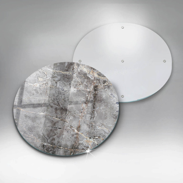 Glas Ceranfeldabdeckung Spritzschutz Steinstruktur