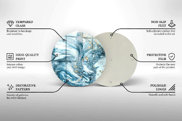 Glas Herdabdeckplatte Struktur mit Gold