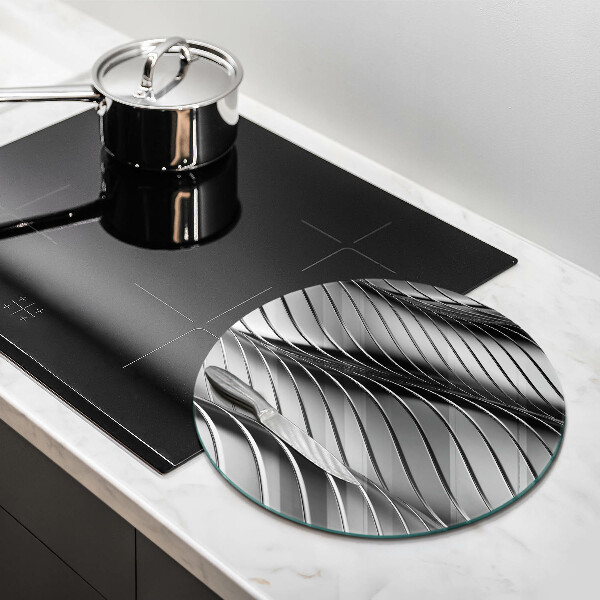 Glas Ceranfeldabdeckung 3D-Metallstruktur