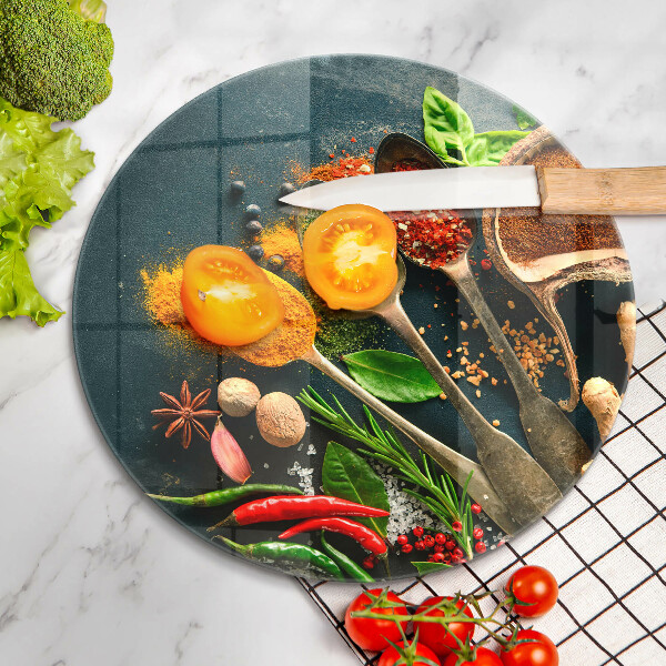 Glas Ceranfeldabdeckung Spritzschutz Küchengewürzlöffel