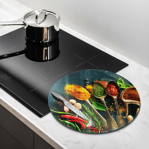 Glas Ceranfeldabdeckung Spritzschutz Küchengewürzlöffel