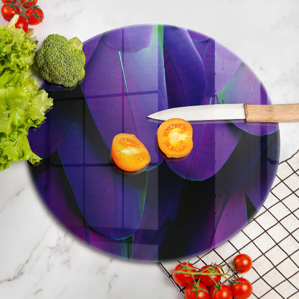 Glas Herdabdeckplatte Neonfedern