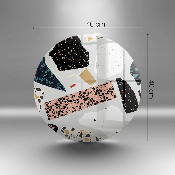 Glas Herdabdeckplatte Steingut