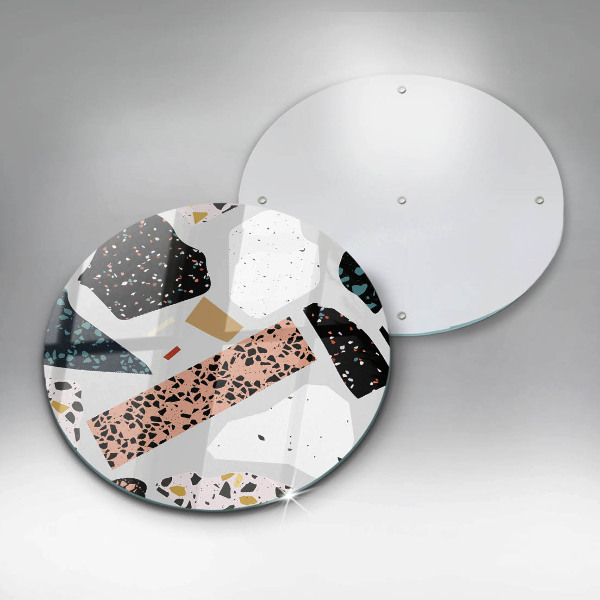 Glas Herdabdeckplatte Steingut