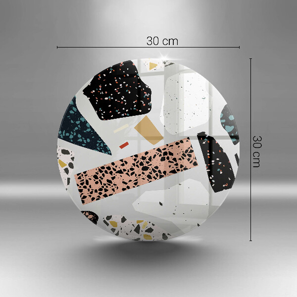 Glas Herdabdeckplatte Steingut