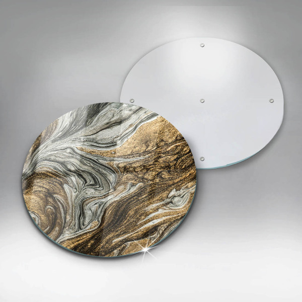 Glas Herdabdeckplatte Reichhaltige Abstraktion