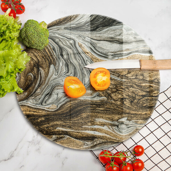 Glas Herdabdeckplatte Reichhaltige Abstraktion