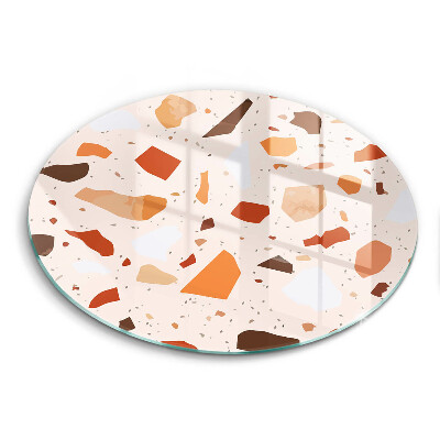 Glas Herdabdeckplatte Dekoratives Steinzeug