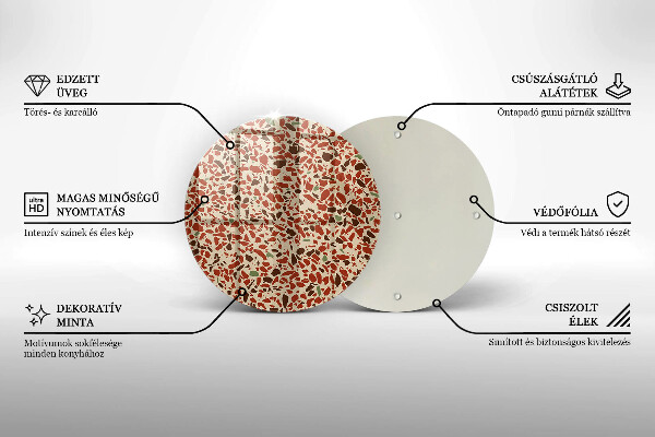 Glas Herdabdeckplatte Feinsteinzeug