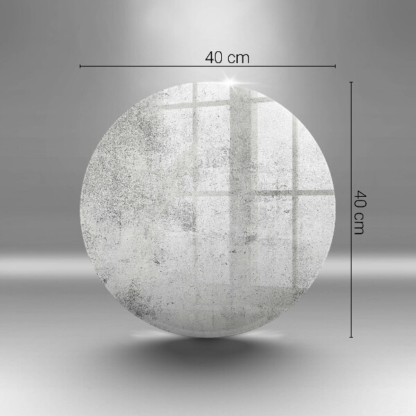 Glas Herdabdeckplatte Betonstruktur