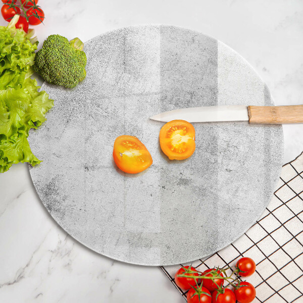 Glas Herdabdeckplatte Betonstruktur