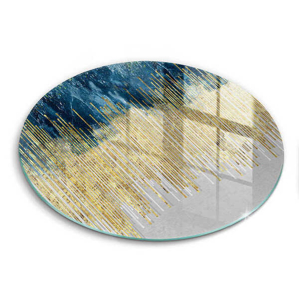 Glas Herdabdeckplatte Designer-Abstraktion