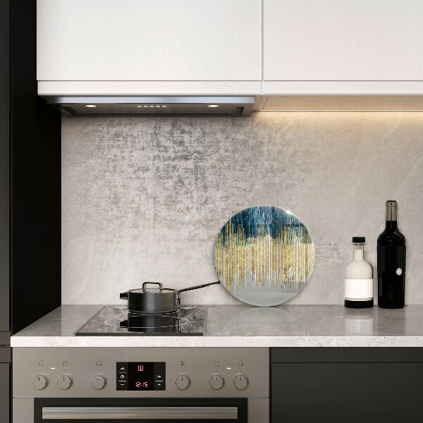 Glas Herdabdeckplatte Designer-Abstraktion