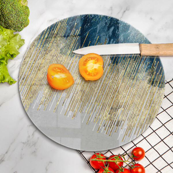 Glas Herdabdeckplatte Designer-Abstraktion