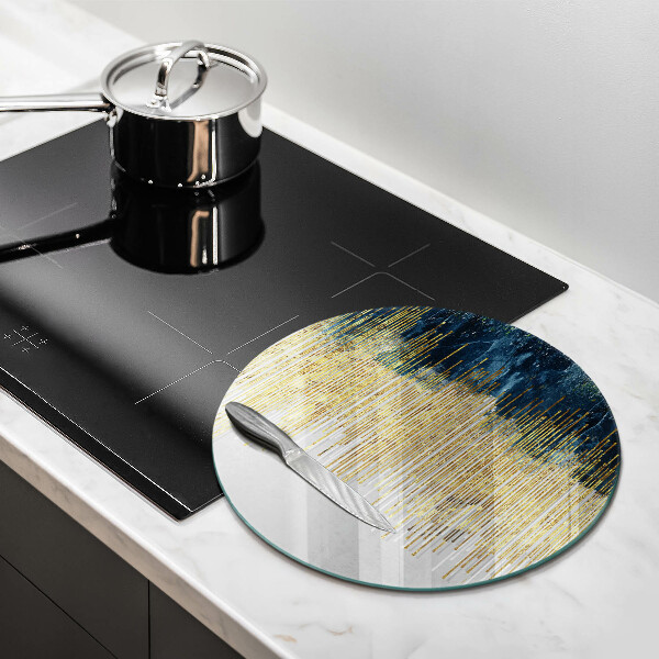 Glas Herdabdeckplatte Designer-Abstraktion