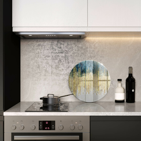 Glas Herdabdeckplatte Designer-Abstraktion