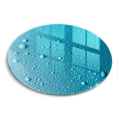 Glas Ceranfeldabdeckung Spritzschutz Wassertropfen