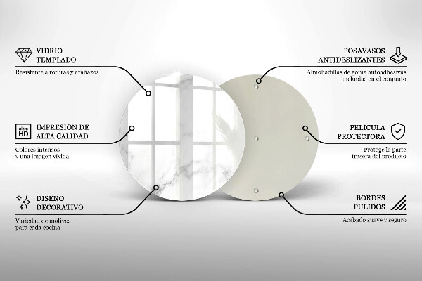 Glas Ceranfeldabdeckung Spritzschutz Moderner Marmor