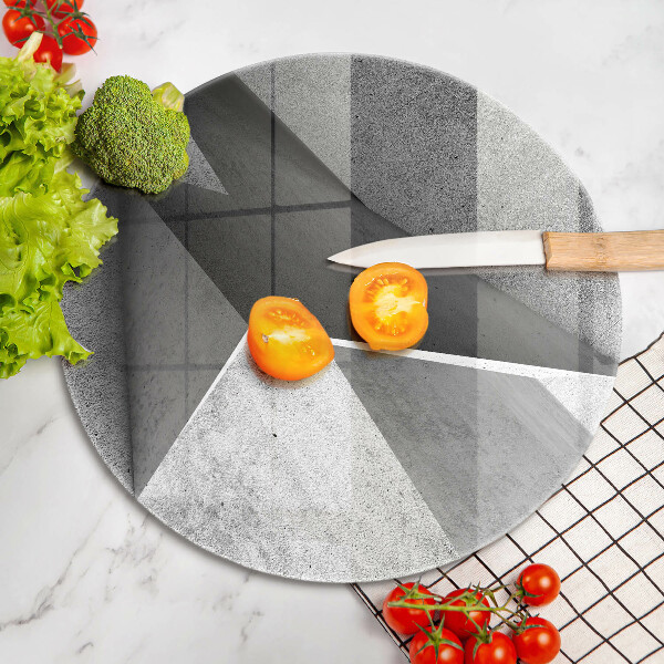 Glas Ceranfeldabdeckung Spritzschutz Konkrete Abstraktion