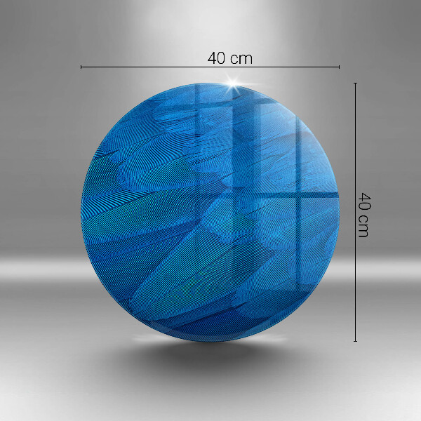Glas Ceranfeldabdeckung Spritzschutz Vogelfedern