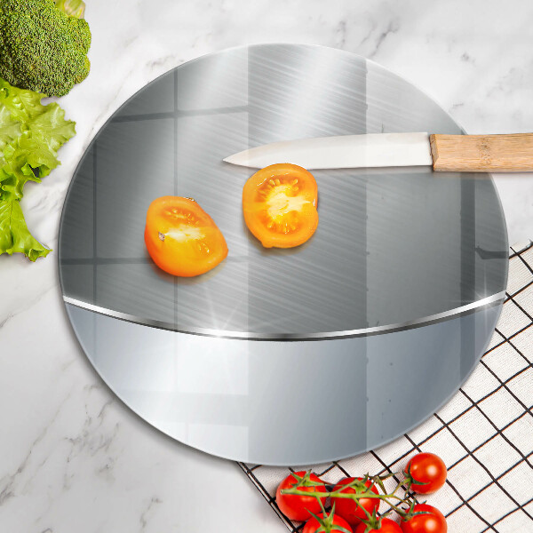 Glas Ceranfeldabdeckung Abstraktionsmuster aus Metall