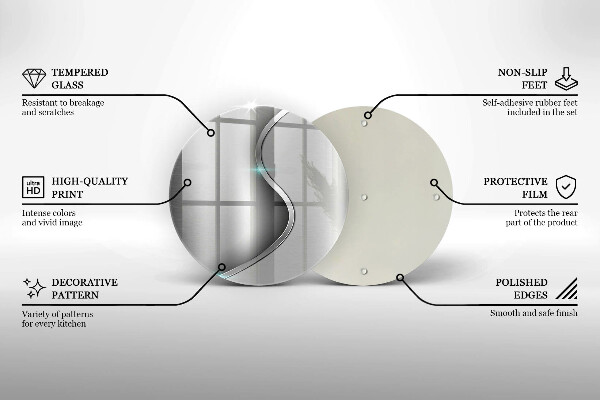 Glas Ceranfeldabdeckung Spritzschutz Abstraktes silbernes Metall