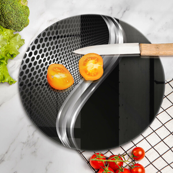 Glas Herdabdeckplatte Metallstruktur