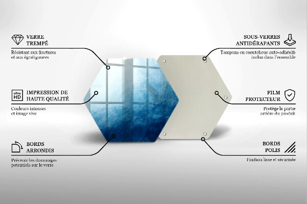 Glas Ceranfeldabdeckung Abstrakter Hintergrund
