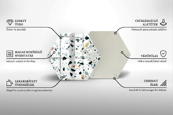 Glas Herdabdeckplatte Helles Steinzeug