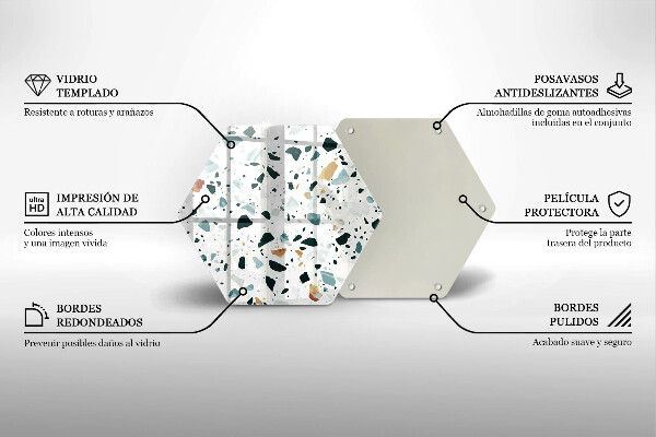 Glas Herdabdeckplatte Helles Steinzeug
