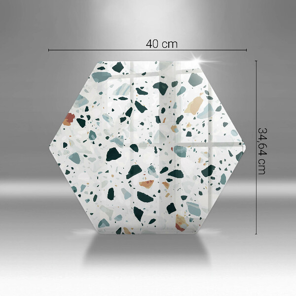 Glas Herdabdeckplatte Helles Steinzeug