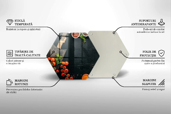 Glas Ceranfeldabdeckung Kirschtomaten