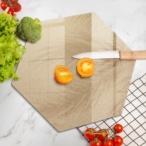 Glas Herdabdeckplatte Strandsandurlaub