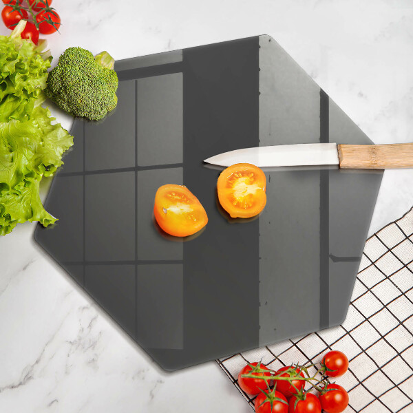 Glas Ceranfeldabdeckung Spritzschutz Graue Farbe