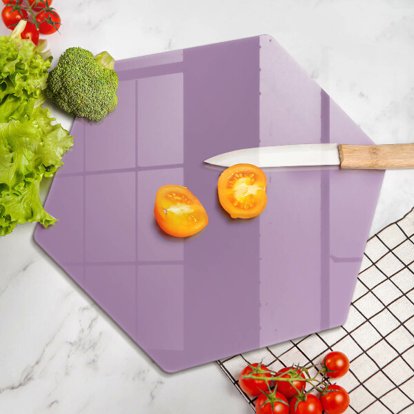 Glas Ceranfeldabdeckung Spritzschutz Violette Farbe