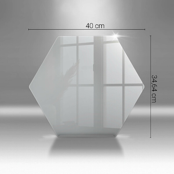 Glas Ceranfeldabdeckung Spritzschutz Graue Farbe