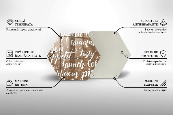 Glas Ceranfeldabdeckung Untertitel Bon appetit