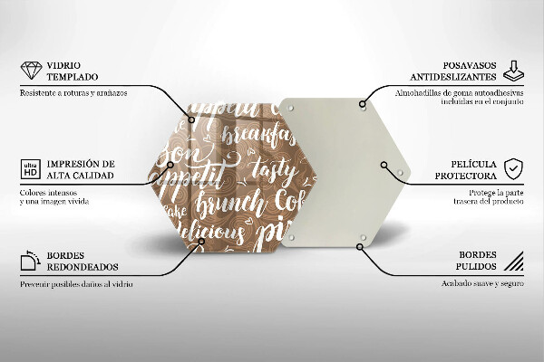 Glas Ceranfeldabdeckung Untertitel Bon appetit