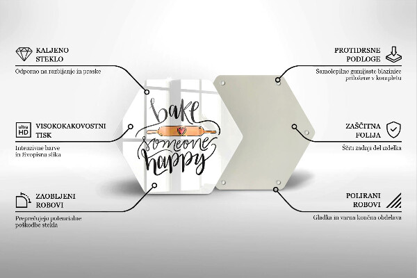 Glas Herdabdeckplatte Jemandem eine Freude machen