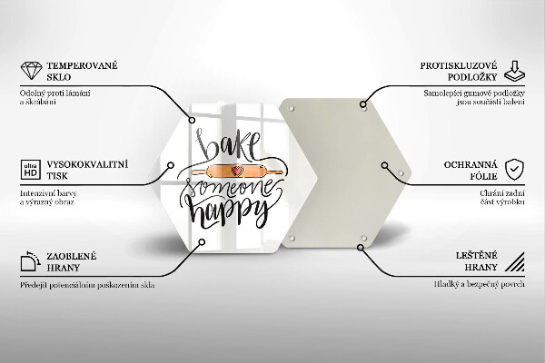 Glas Herdabdeckplatte Jemandem eine Freude machen