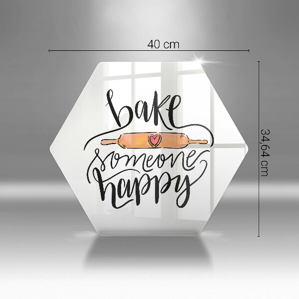 Glas Herdabdeckplatte Jemandem eine Freude machen