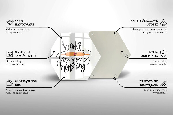 Glas Herdabdeckplatte Jemandem eine Freude machen