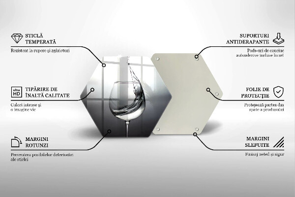 Glas Ceranfeldabdeckung Ein Glas Wasser