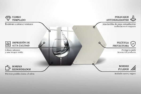 Glas Ceranfeldabdeckung Ein Glas Wasser