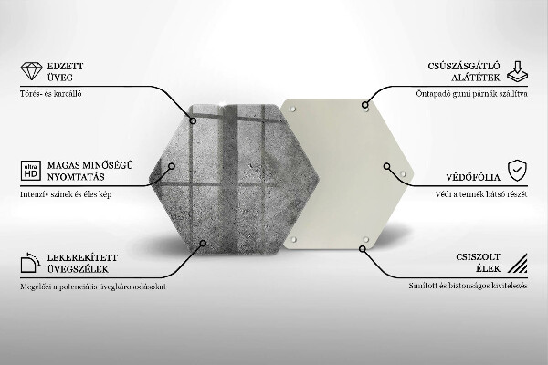 Glas Ceranfeldabdeckung Betonsteinstruktur