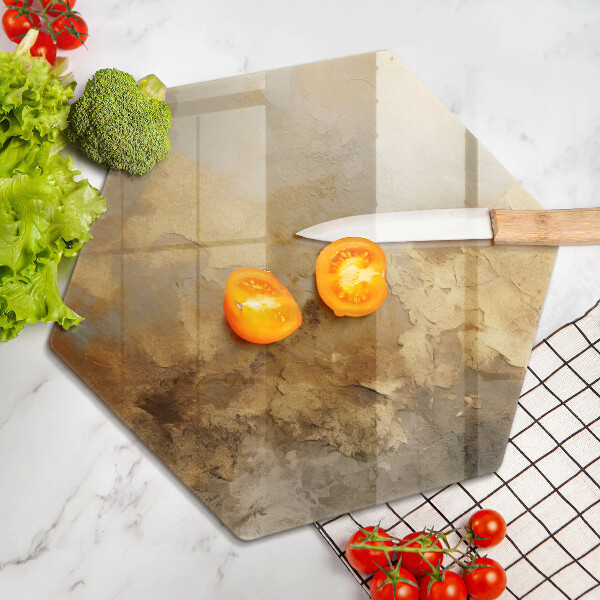 Glas Ceranfeldabdeckung Spritzschutz Reichhaltige Textur